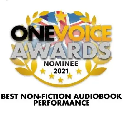One Voice Awards Best Non-Fiction Narration nominee 2021