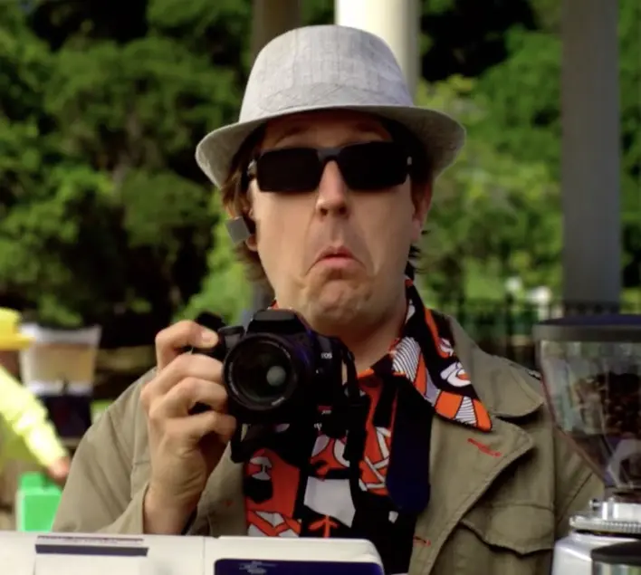 Lance C. Fuller as Customer/Spy in Daily Grind