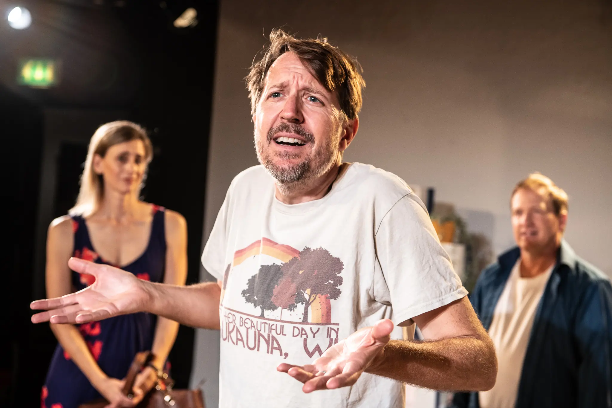 Lance C. Fuller in Maybe, Probably at the Old Red Lion Theatre
