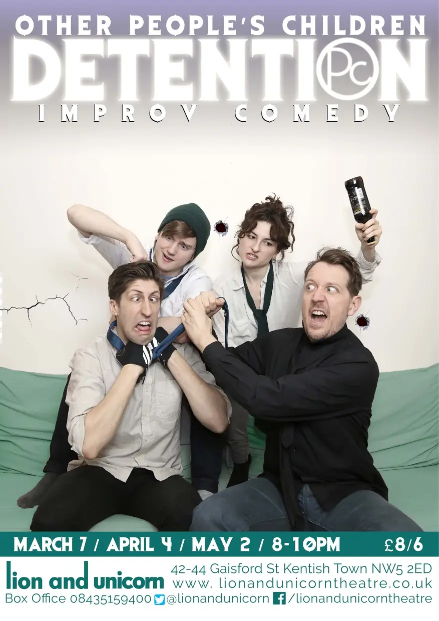 Other People's Children — Detention, improv comedy poster