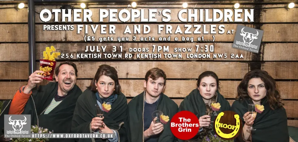 Other People's Children — Fiver and Frazzles, The Oxford Tavern poster