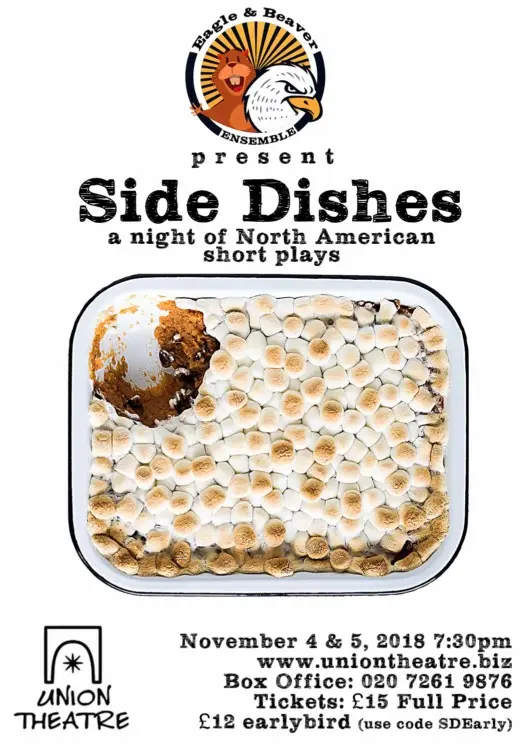 Side Dishes — a night of North American short plays, Union Theatre, November 2018