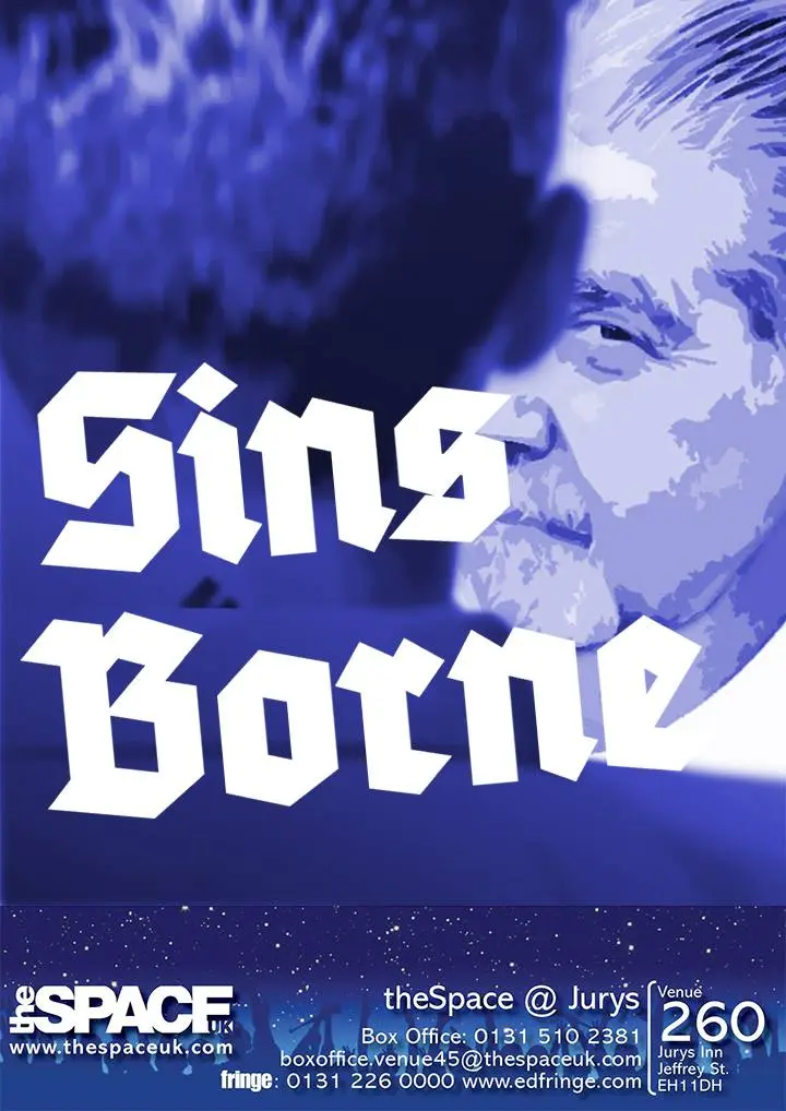 Sins Borne — Edinburgh Fringe 2016 poster